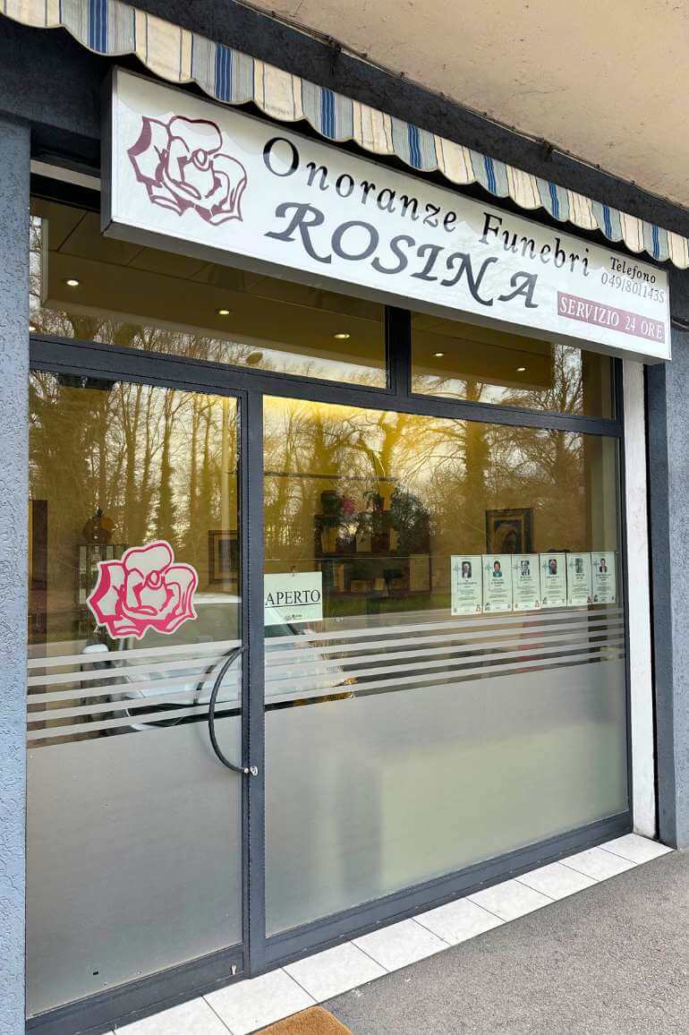 sede salboro onoranze funebri rosina